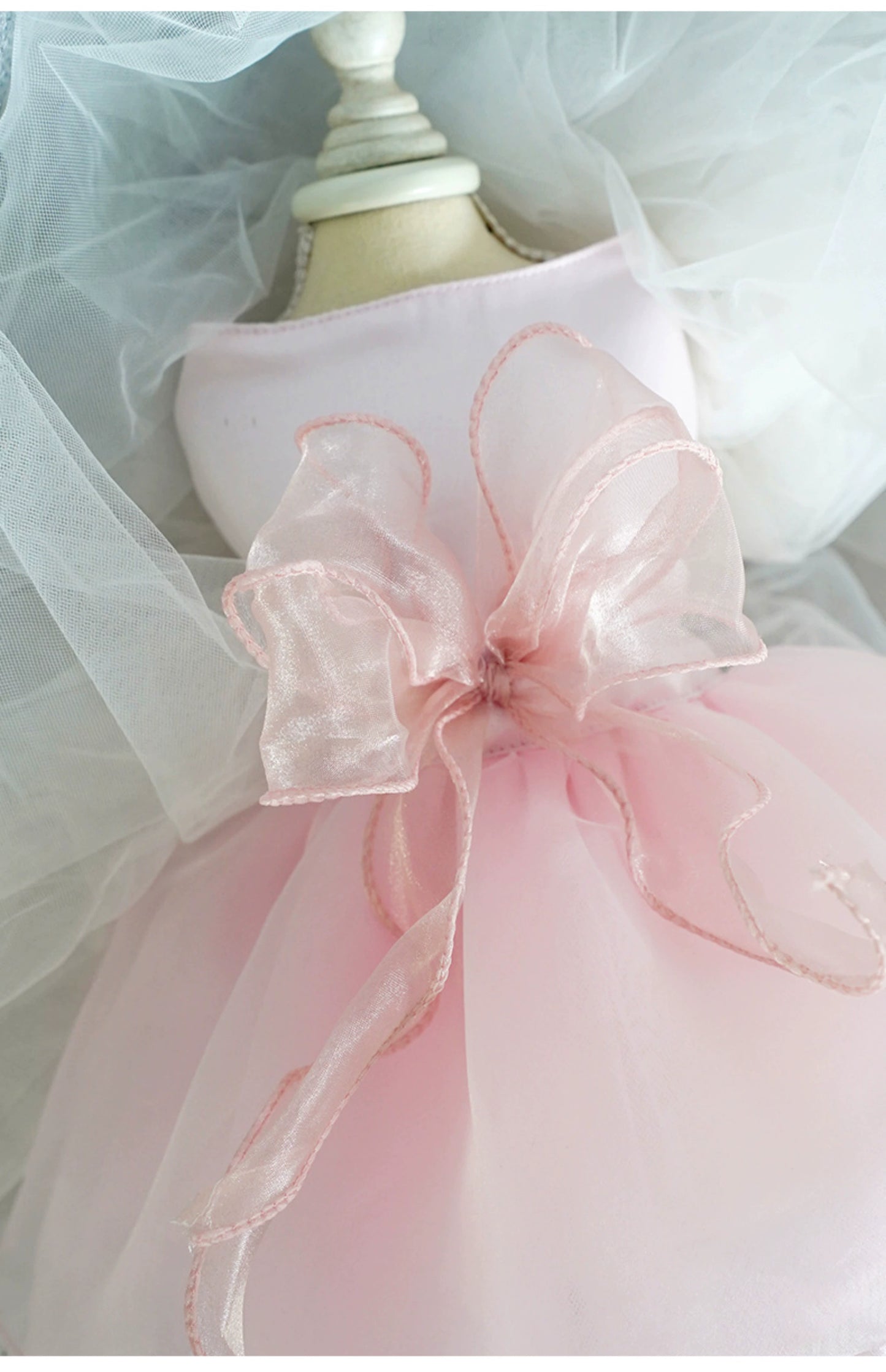 Vestido de Casamento Arcos de Renda para Cães - Teco Pet