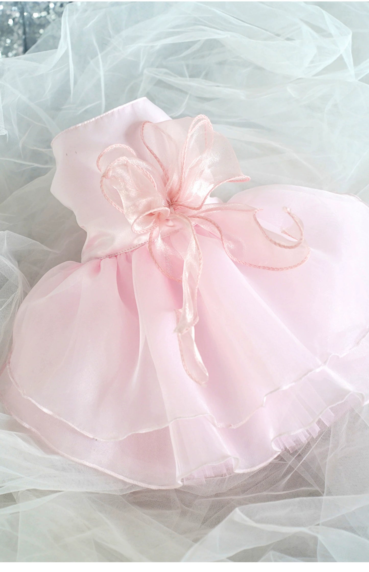 Vestido de Casamento Arcos de Renda para Cães - Teco Pet