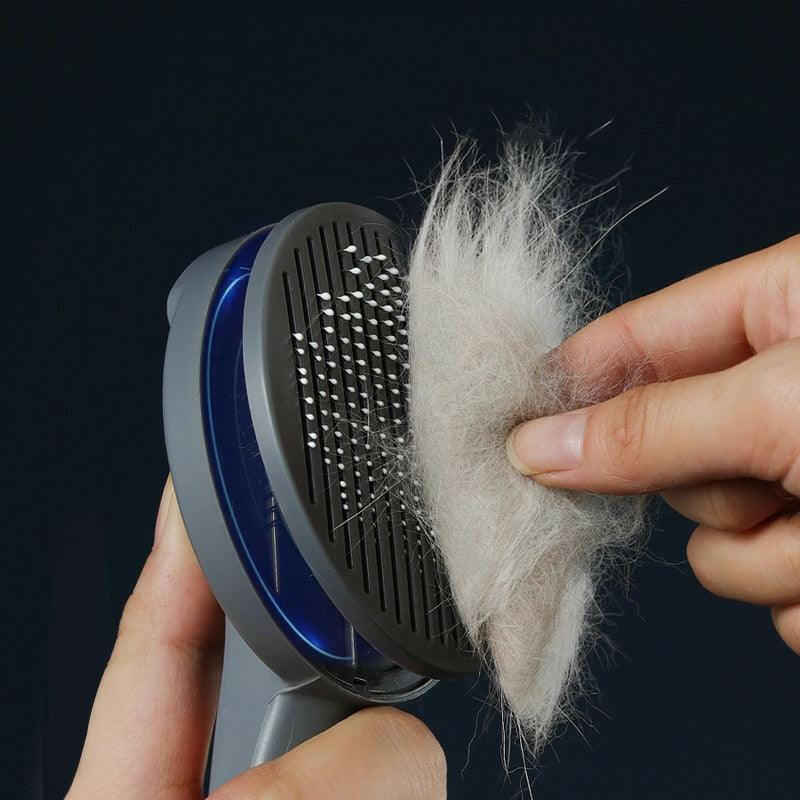 Pente Especial para Pelos e Massageador - Teco Pet