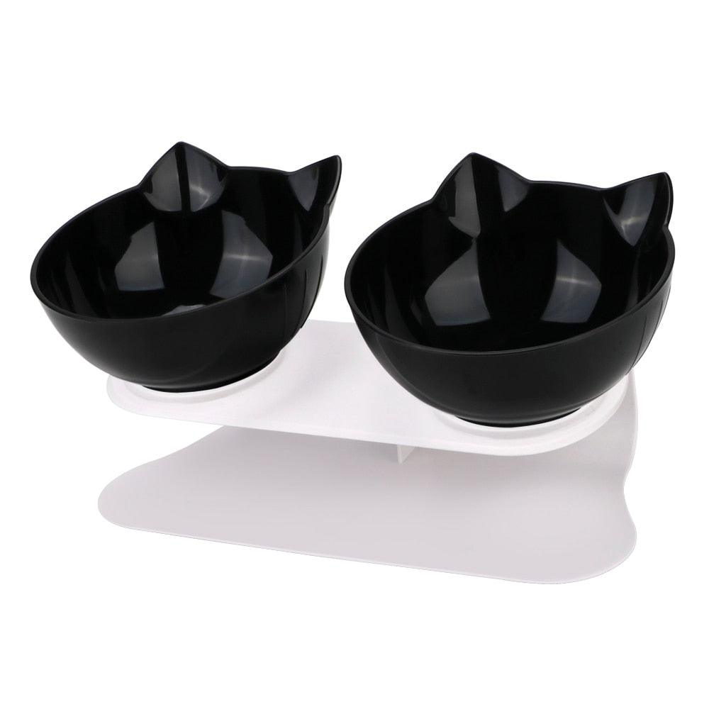 Comedouro Duplo para Gatos - Teco Pet