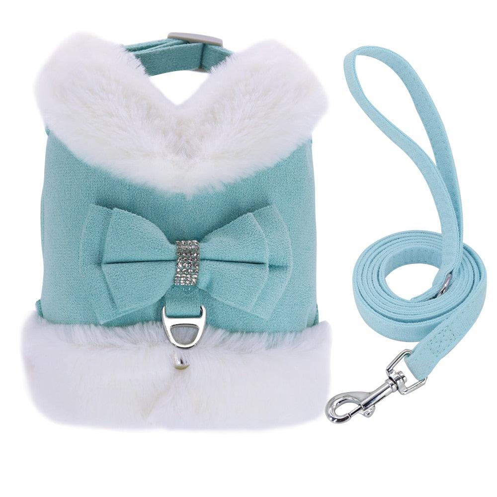 Coleira Peitoral Inverno Luxo Pet - Teco Pet