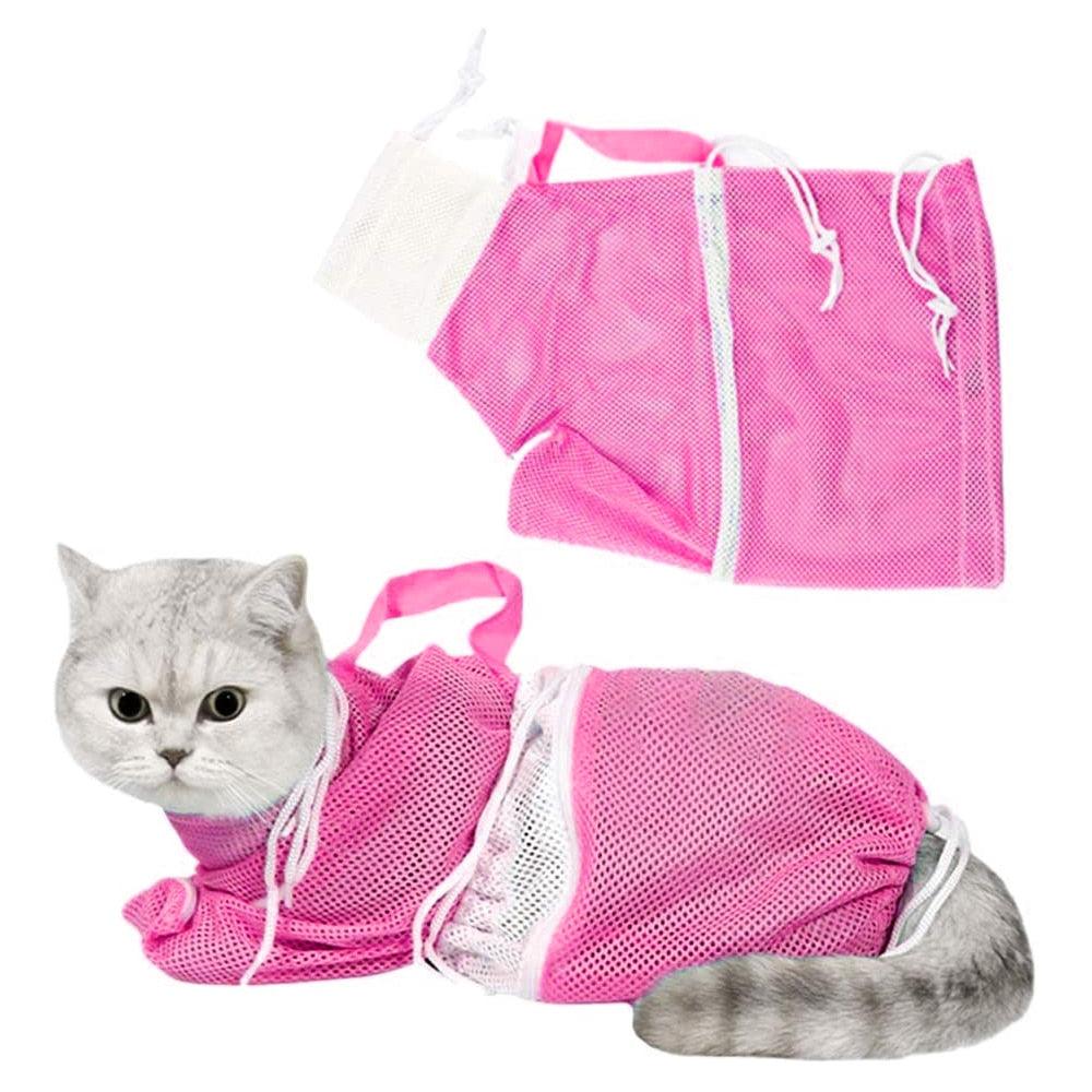 Saco De Banho Ajustável Para Gatos - Teco Pet
