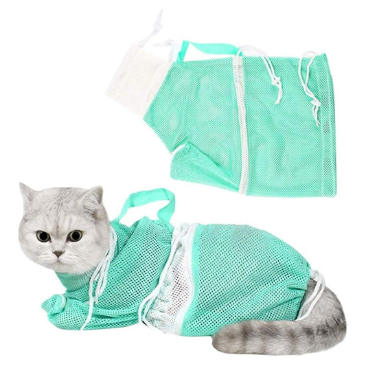 Saco De Banho Ajustável Para Gatos - Teco Pet