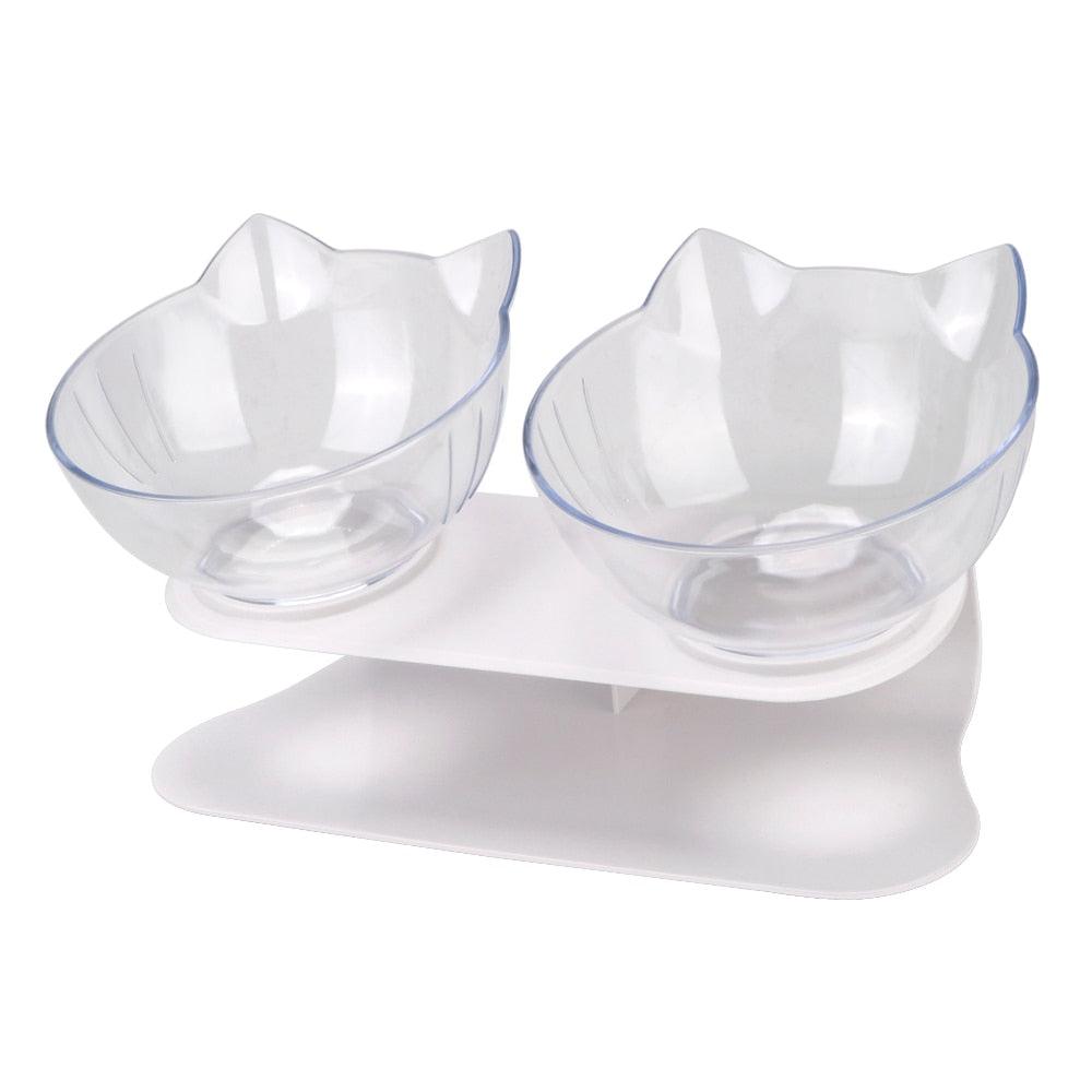 Comedouro Duplo para Gatos - Teco Pet