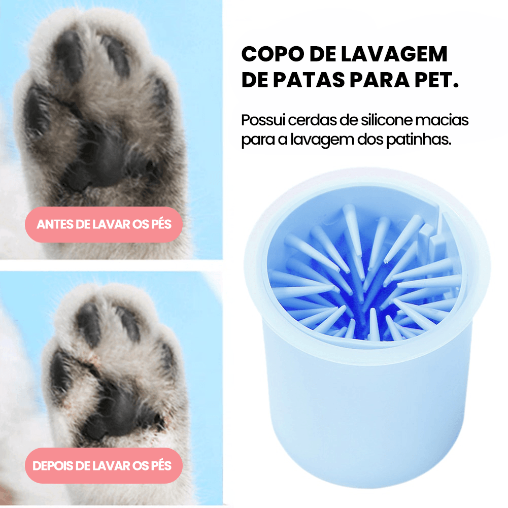 Copo Lava Patas - Teco Pet