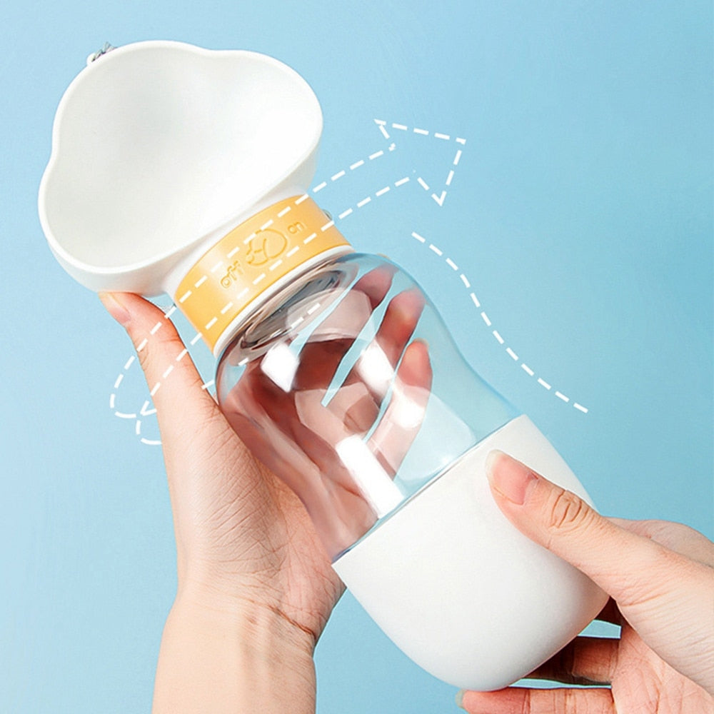 Garrafa de água portátil para cães - Teco Pet
