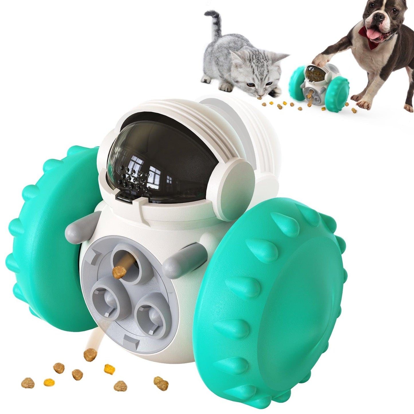 Brinquedo Interativo Robô Petisco Pet - Teco Pet