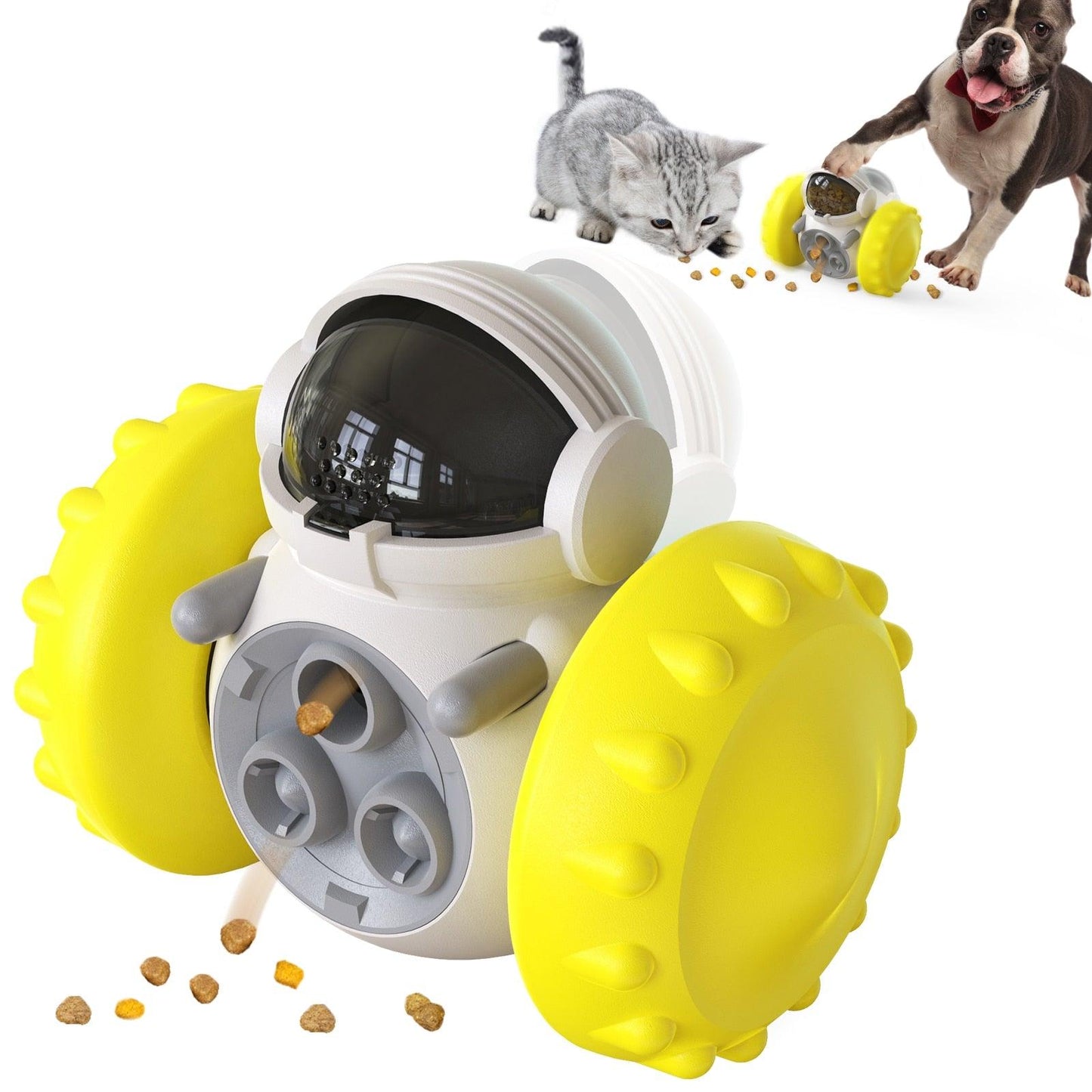 Brinquedo Interativo Robô Petisco Pet - Teco Pet